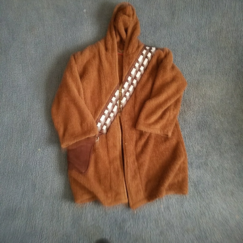 Adult one size Chewbacca robe.