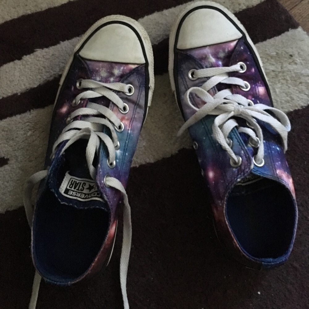 Converse All Star galaxy sneakers
