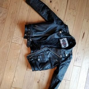 Kids leather jacket