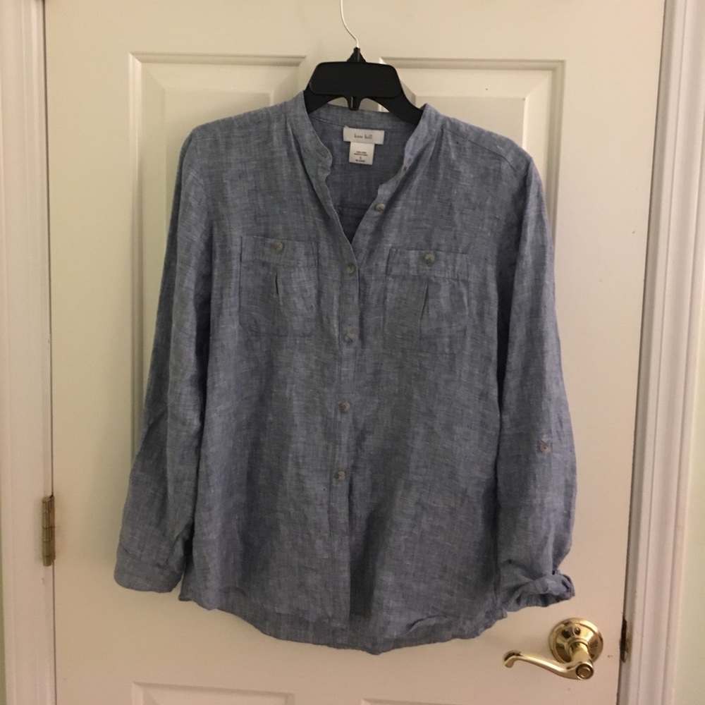 Kate Hill denim button down