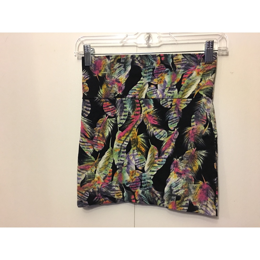 Multi-colored Mini Skirt