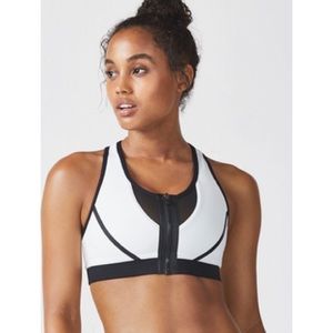 Fabletics Zip-Up Sports Bra