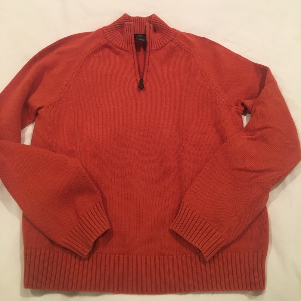 Pumpkin colored sweater