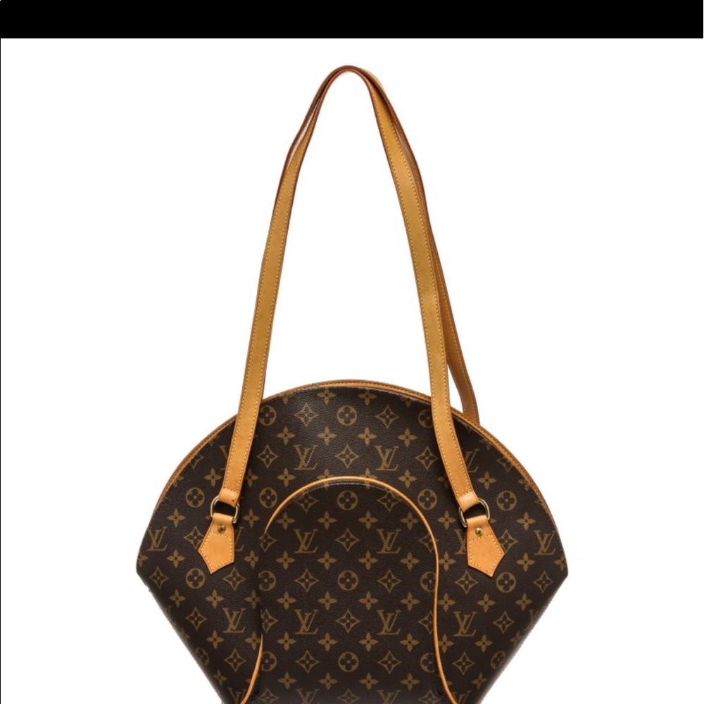 Louis Vuitton Monogram Canvas Leather Ellipse