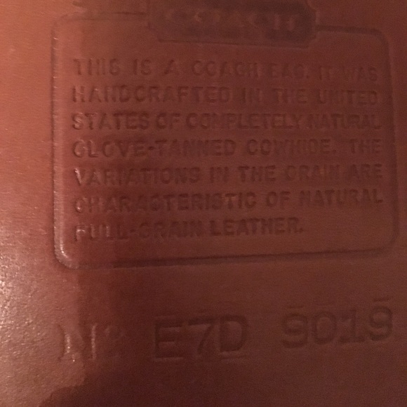 Authentic !!!!! Old school COACH - Picture 3 of 3