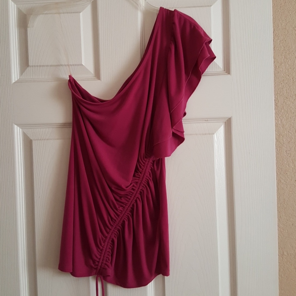 One shoulder  crop top