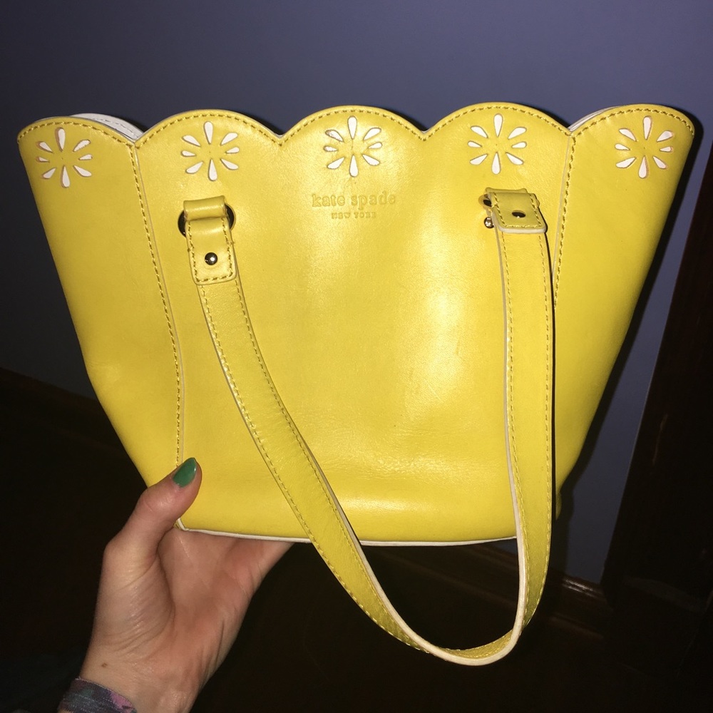 Yellow kate spade