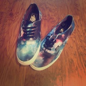 Vans galaxy shoes