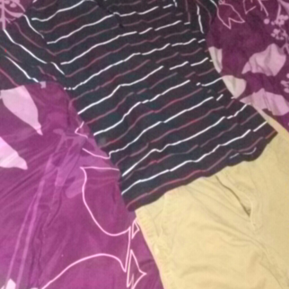 A shirt and some capris