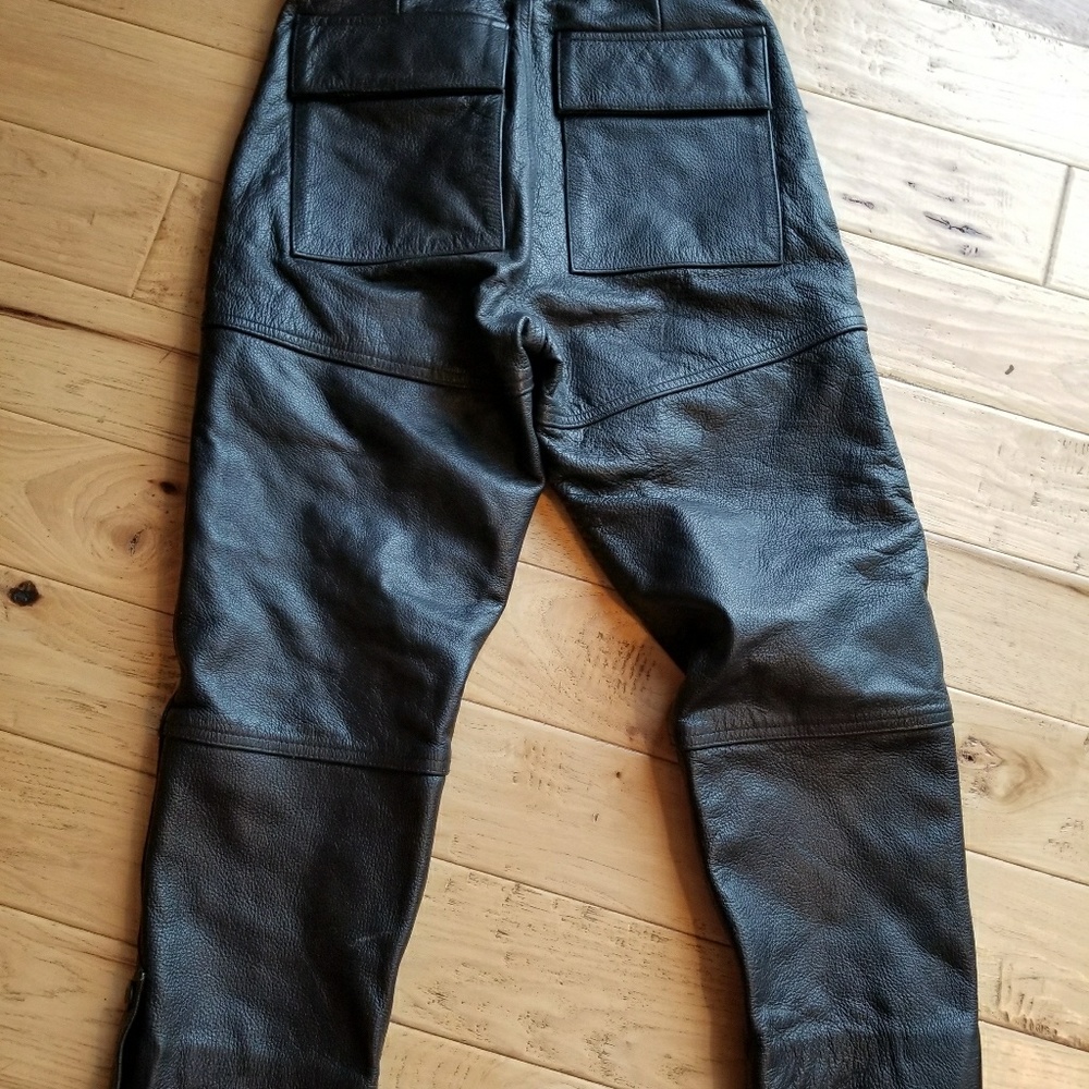 Kids leather pants