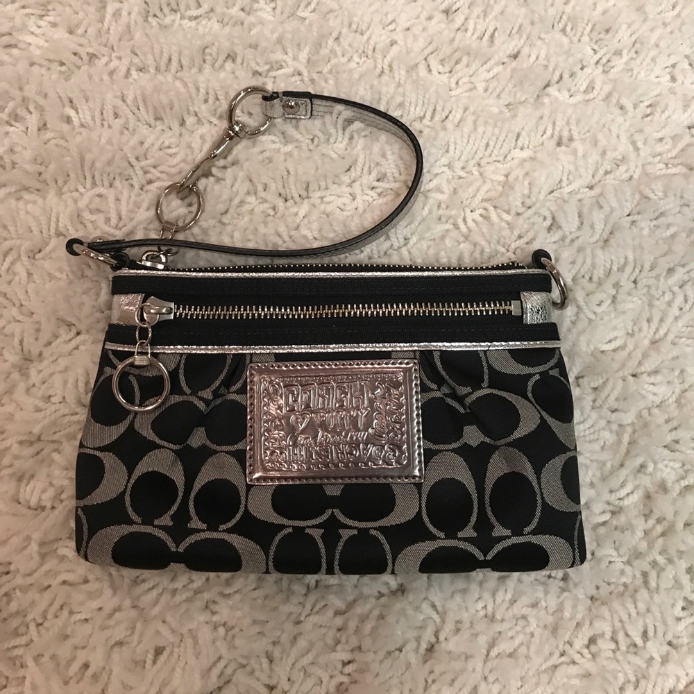 Authentic coach wristlet