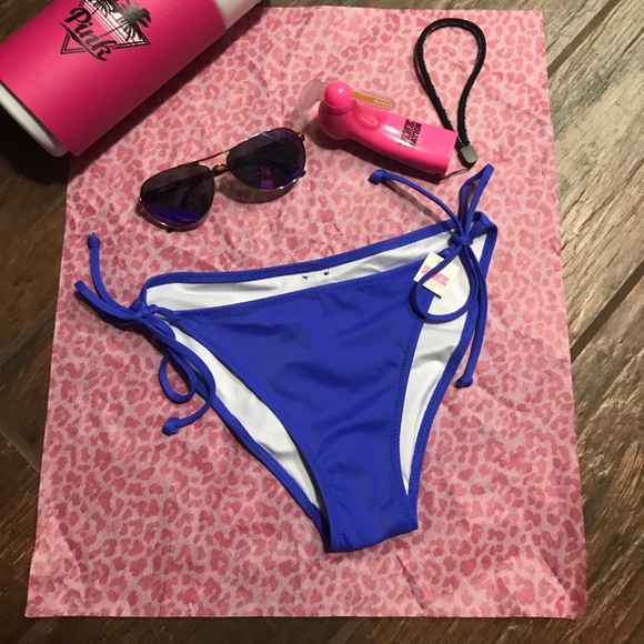 ☀️🌊 BLUE CHEEKY BOTTOMS FROM PINK COLLECTION - Picture 1 of 5