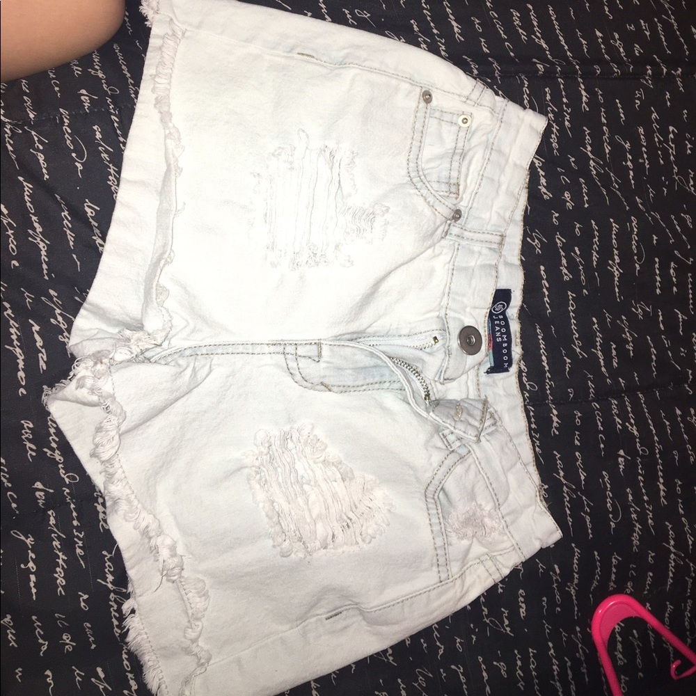 White shorts