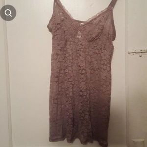 Lavender lace lingerie/dress