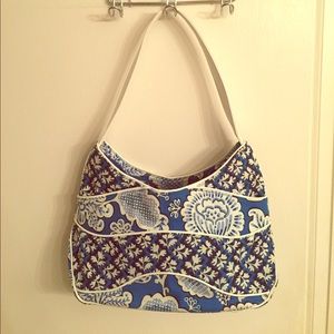 Vera Bradley aqua and white purse