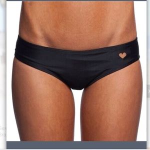 Heart cut out bikini bottom very cheeky
