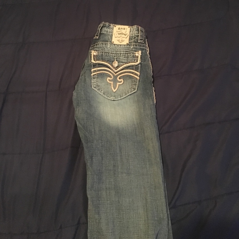 Rock Revival blue jeans