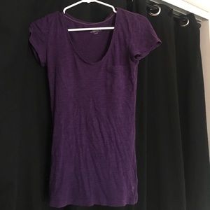 Purple Victoria's Secret Scoop Neck
