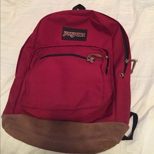 Red Jansport Backpack