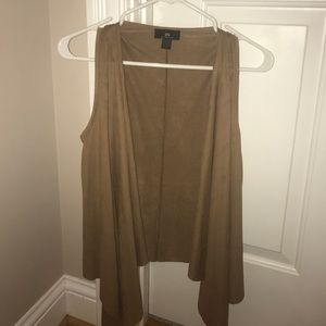 Tan small cardigan