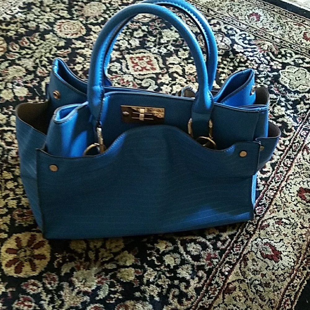 Yasilandi Turquoise Satchel