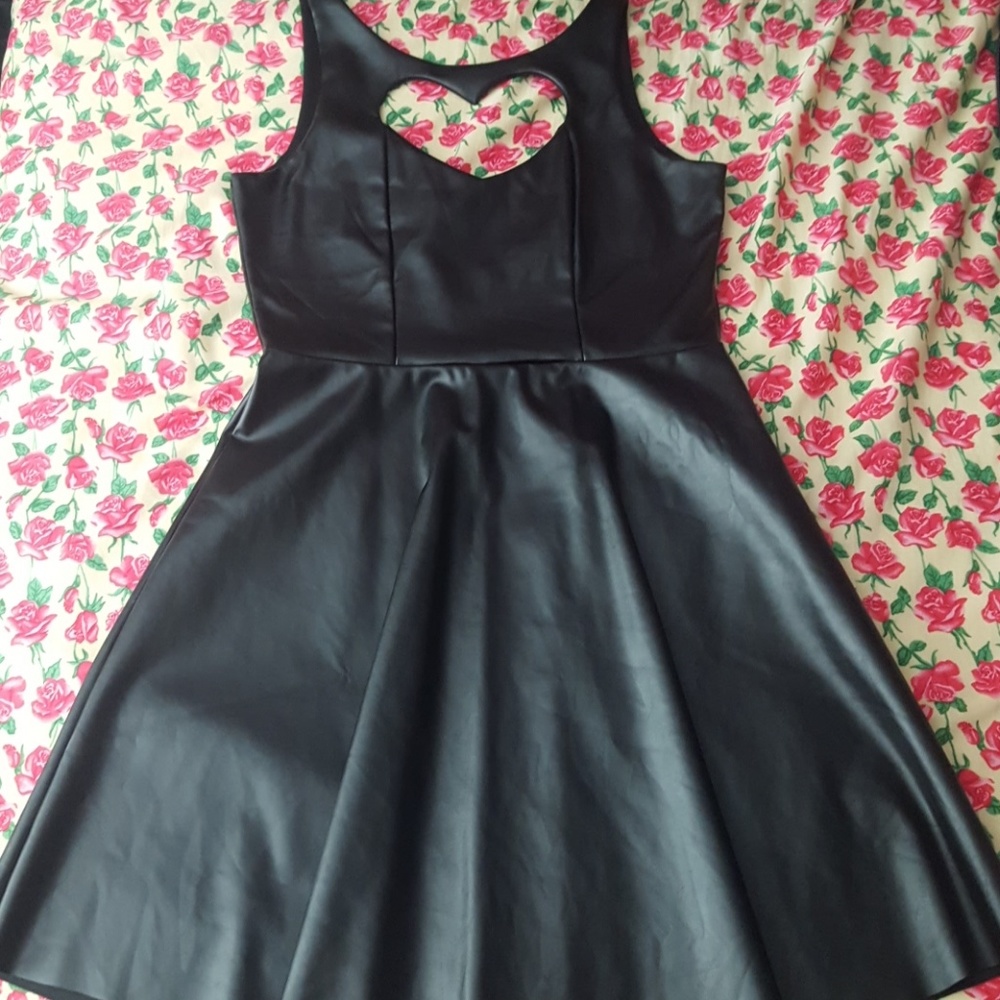 Heart cutout dress