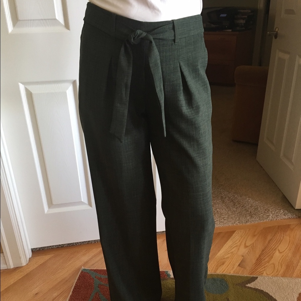 Harlow & Graham Dark Green Trouser