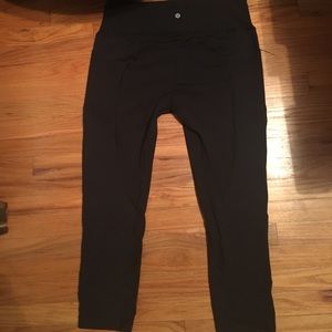 Lululemon leggings: All the right places crop II