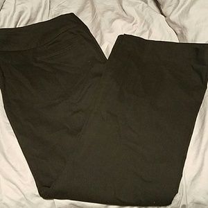 Straight leg dress pants