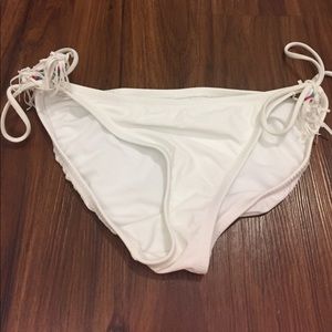 White bathing suit bottoms