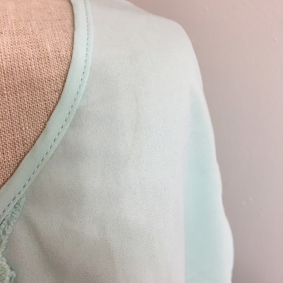 Mint Green Ruffle Tunic - Picture 2 of 2