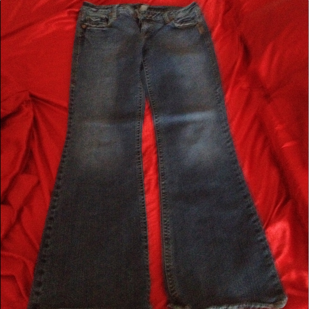 Silver jeans