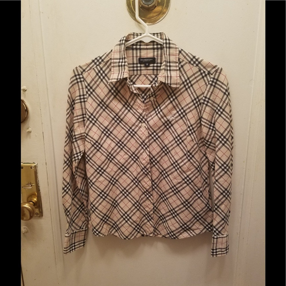 !HOST PICK Burberry cotton shirt decided  to keep - Picture 2 of 8