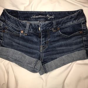 American eagle jean shorts