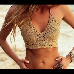 PacSun crochet swim top