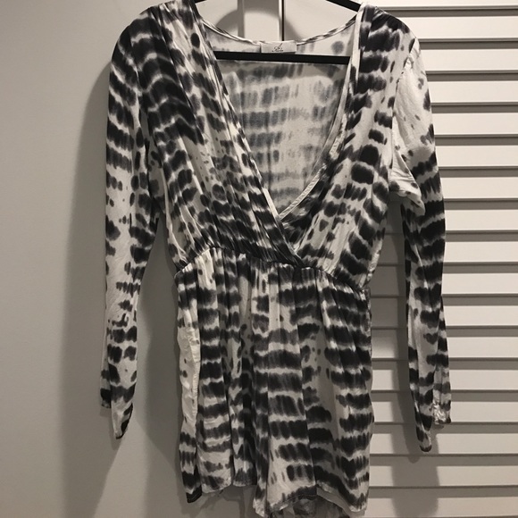 Pants - Tye Dye Long Sleeve Romper