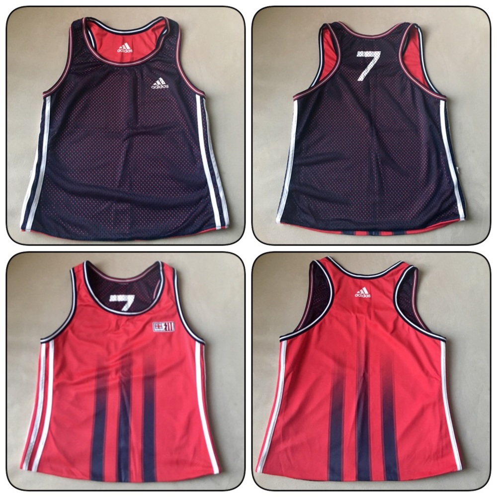 Adidas reversible tank top