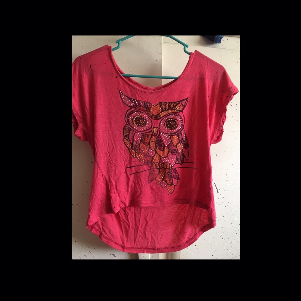Ocasion owl  shirt