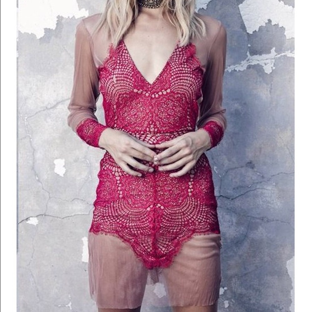 For love and Lemons antigua dress
