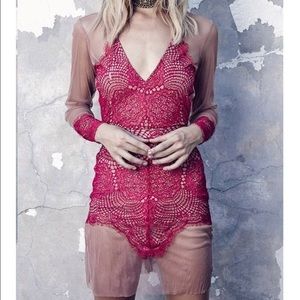 For love and Lemons antigua dress