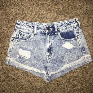 Kendall & Kylie jean shorts from Pacsun