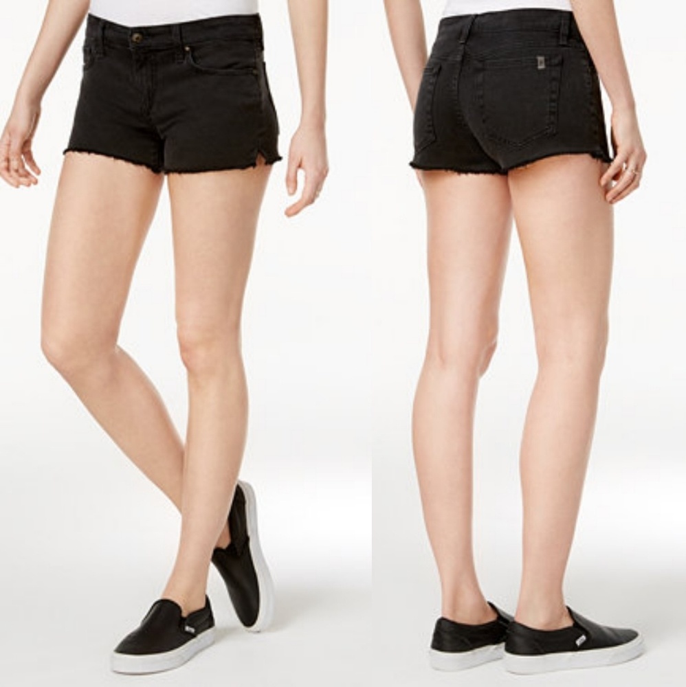 NWT Joe's Jeans Lisbeth Black 3" CutOff Short