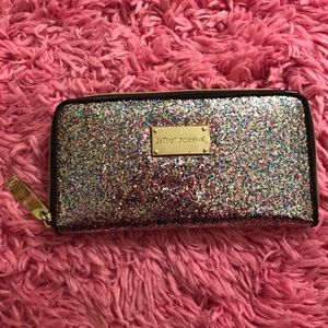 Betsey Johnson Glitter Wallet
