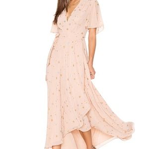 Gorgeous wrap dress with stars!