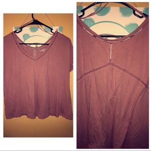 💓💓Rose Colored AE flowy top