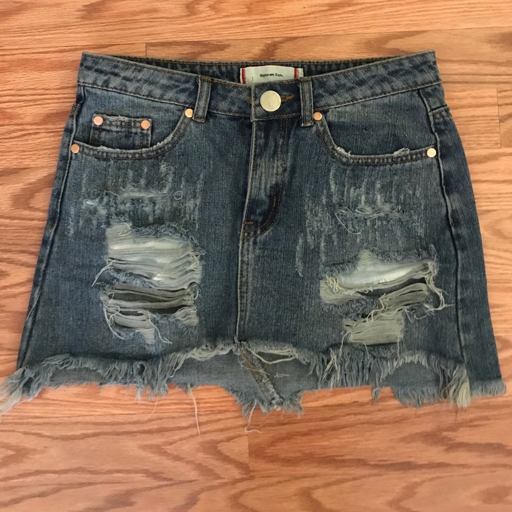 Denim Skirt