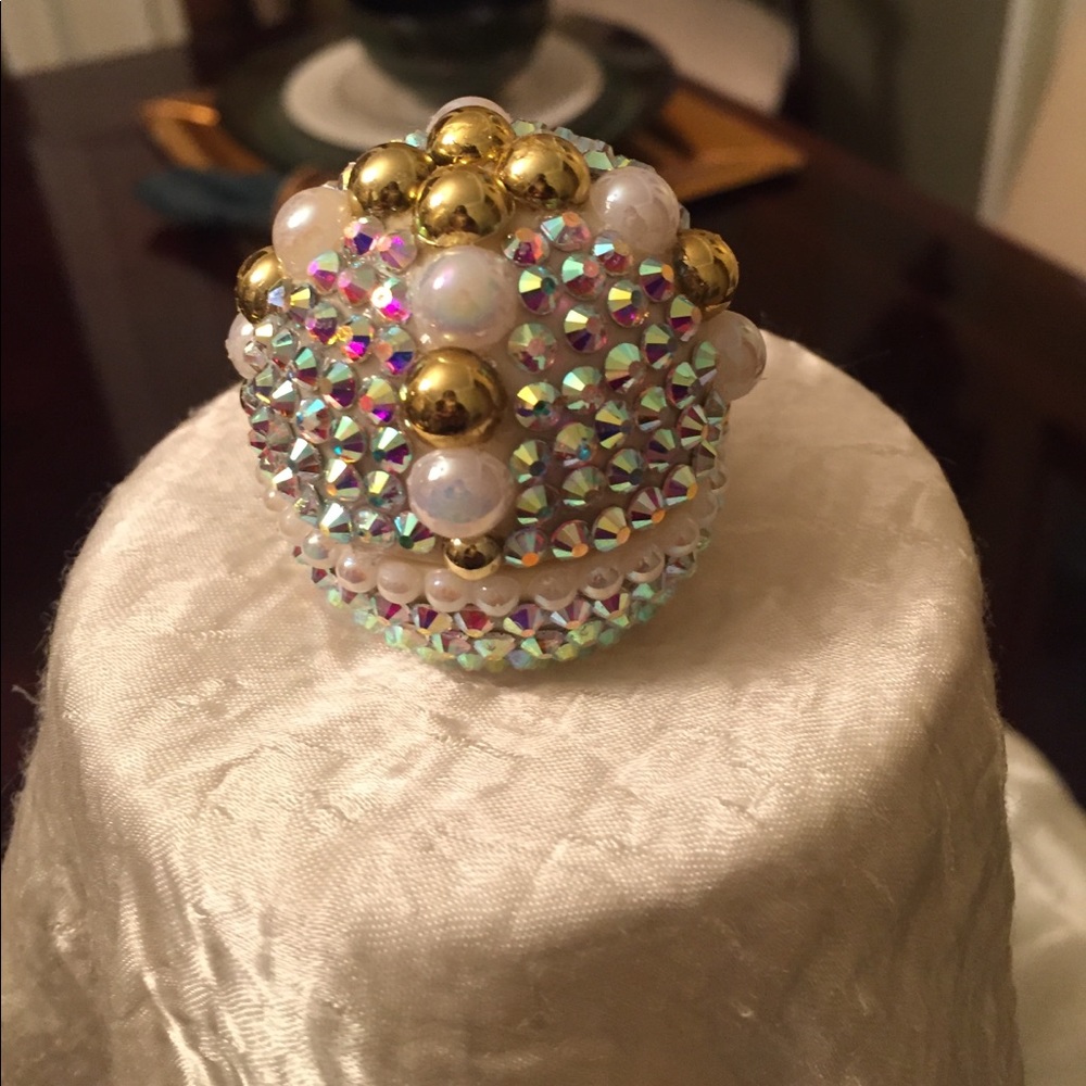 Crystal encrusted EOS lip balms