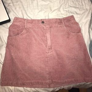 Kendall & Kylie High Waisted Pink Skirt