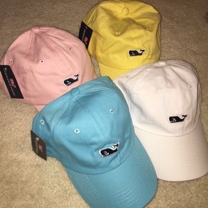 4 NEW Vineyard Vines Baseball Caps