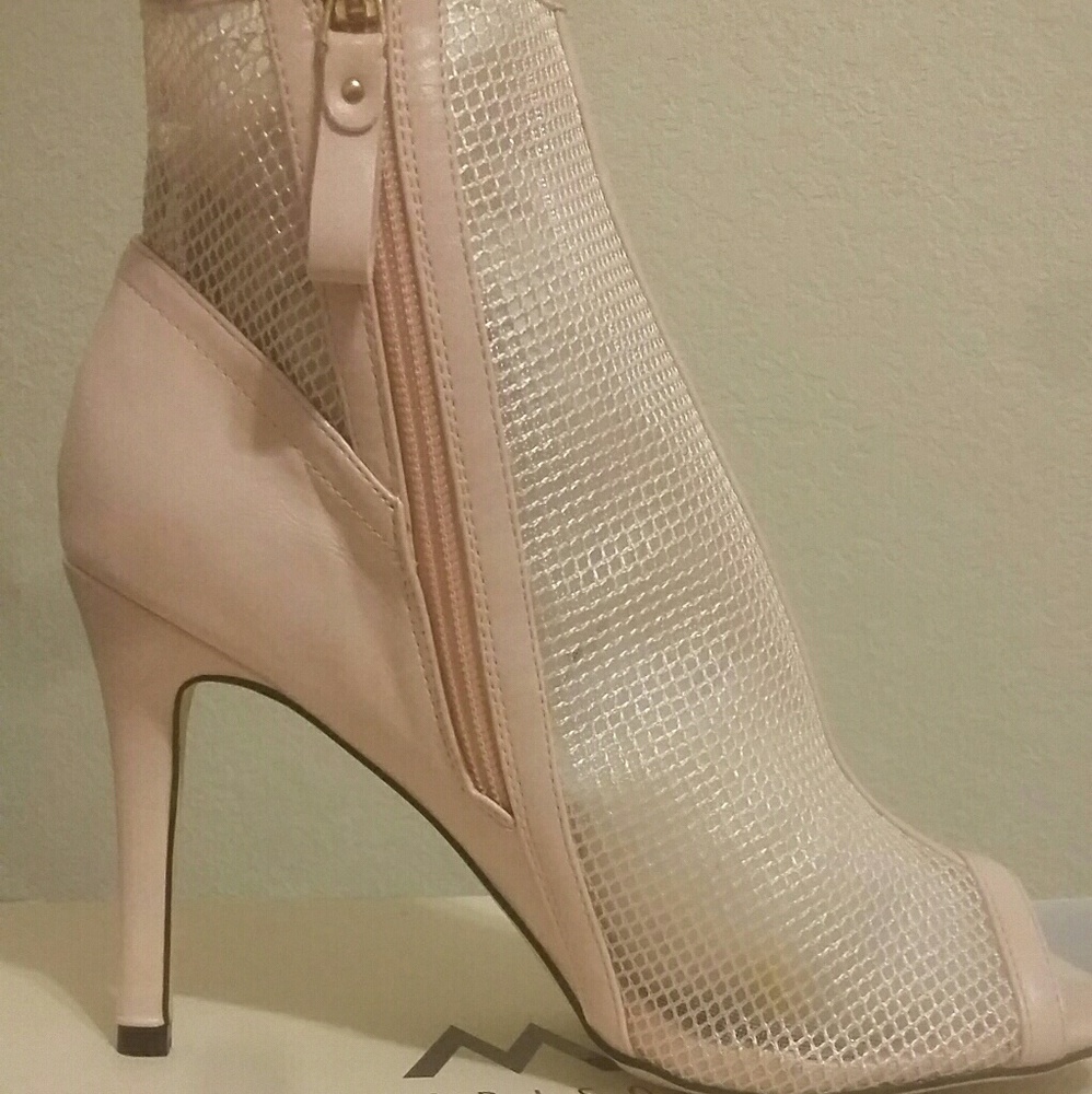 Madison pink, high heel boots